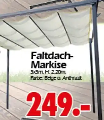 Wreesmann Faltdach Markise Angebot