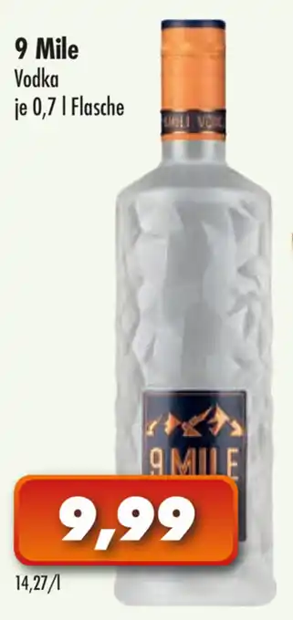 Lösch Depot 9 Mile Vodka 0,7L Angebot