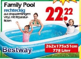 Wreesmann Bestway Family Pool rechteckig Angebot