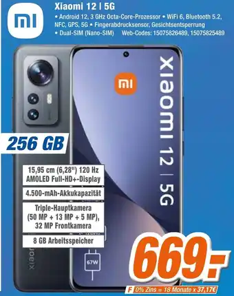 Expert Klein Xiaomi 12 | 5G Angebot