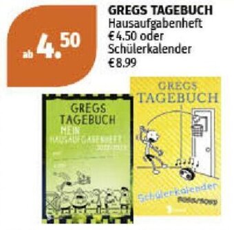 Müller Gregs Tagebuch Angebot