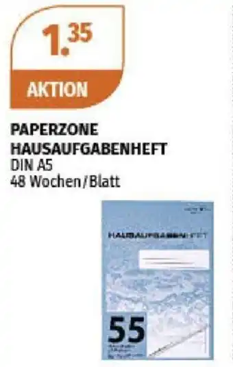 Müller Paperzone Hausaufgabenheft DIN A5 Angebot