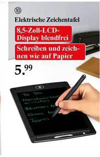 Woolworth Elektrische Ziechentafel Angebot