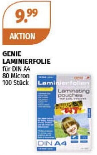 Müller Genie Laminierfolie Angebot