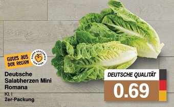Famila Nord West Deutsche Salatherzen Mini Romana 2er Packung Angebot