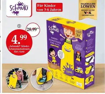 Woolworth Schmuki Kinder-schmutzschutzsack Fürs Auto Angebot