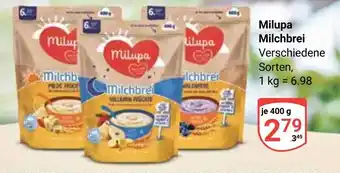 Globus Milupa Milchbrei 400g Angebot