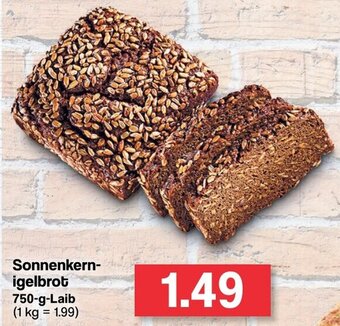 Famila Nord West Sonnenkernigelbrot 750 g Laib Angebot