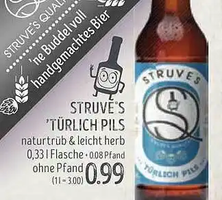 Edeka Struve Struves Türlich Pils Angebot