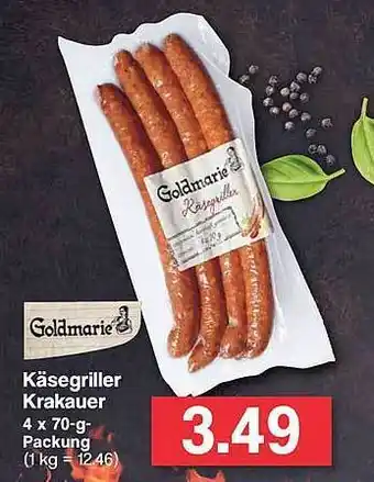 Famila Nord West Goldmarie Käsegriller Krakauer Angebot