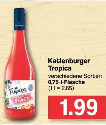 Famila Nord West Katlenburger Tropica 0,75 L Flasche Angebot