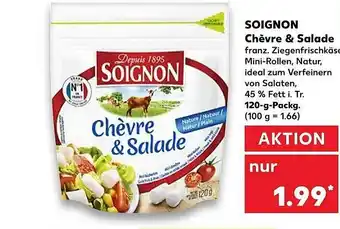 Kaufland Soignon Chevre & Salade 120g Angebot