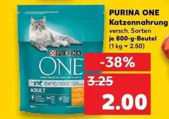 Kaufland Purina One Katzennahrung 800g Beutel Angebot