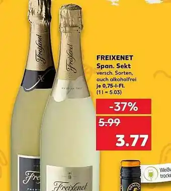 Kaufland Freixenet Span. Sekt 0,75L Angebot