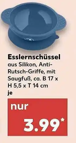 Kaufland Esslernschussel Angebot