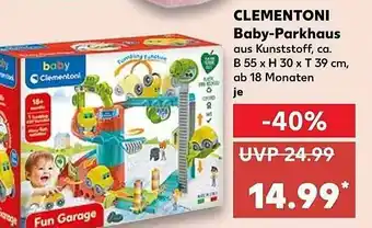 Kaufland Clementoni Baby-parkhaus Angebot