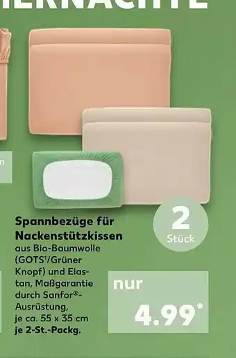 Kaufland Spannbezüge Für Nackenstützkissen Angebot