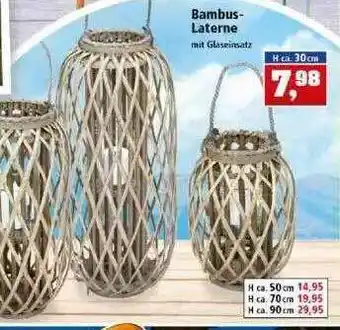 Thomas Philipps Bambus Laterne Angebot