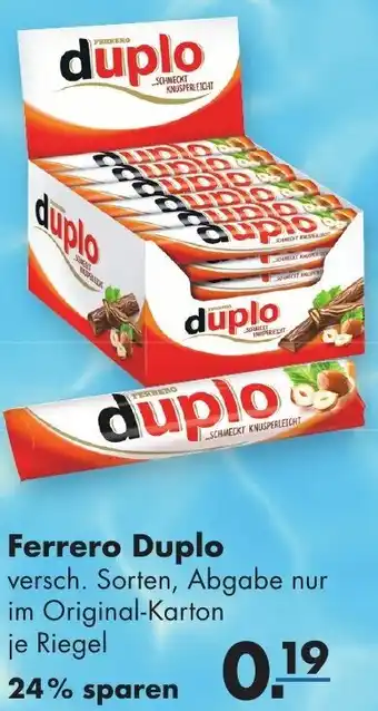 Handelshof Ferrero Duplo Angebot