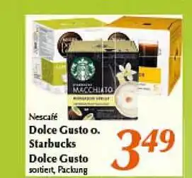 inkoop Nescafé Dolce Gusto Oder Starbucks Dolce Gusto Angebot