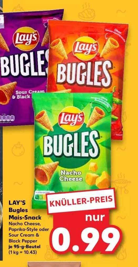 Lay's Bugles Maissnack Angebot bei Kaufland