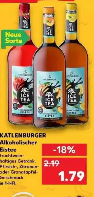 Kaufland Katlenburger Alkoholischer Eistee Angebot