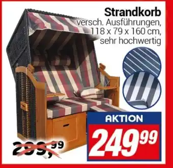 CENTERSHOP Strandkorb Angebot