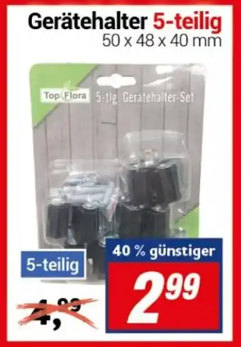 CENTERSHOP Gerätehalter 5 teilig Angebot