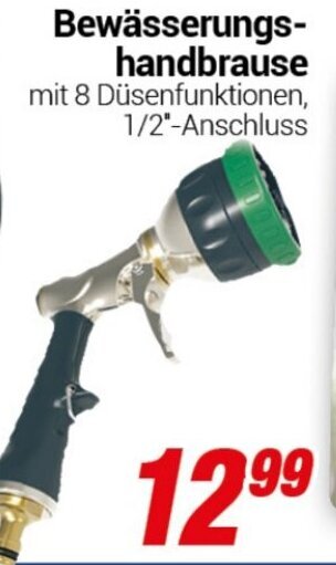 CENTERSHOP Bewässerungshandbrause Angebot