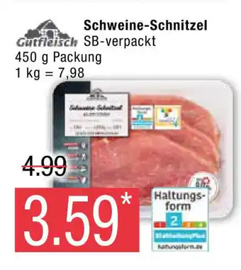 Marktkauf Gutfleisch Schweine-Schnitzel 450g Angebot