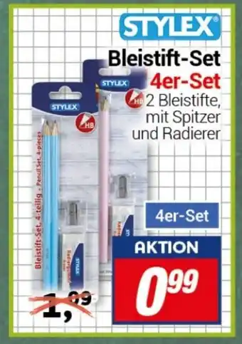 CENTERSHOP Stylex Bleistift Set 4er Set Angebot