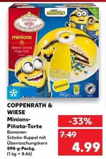 Kaufland Coppenrath & Wiese Minionspiñata-torte Angebot