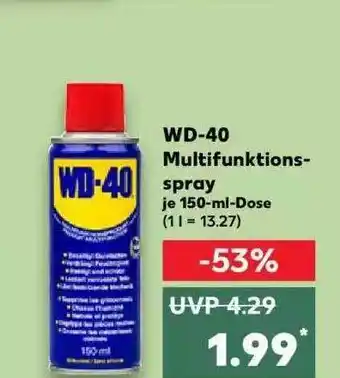 Kaufland Wd-40 Multifunktionsspray Angebot