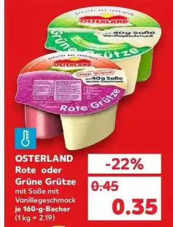 Kaufland Osterland Rote Oder Grüne Grütze Angebot