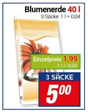 CENTERSHOP Blumenerde 40 L Angebot