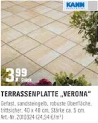 OBI Terrassenplatte ,,Verona" Angebot
