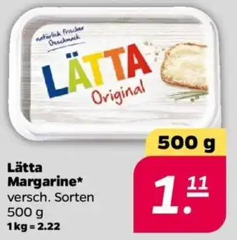 NETTO Lätta Margarine 500 g Angebot