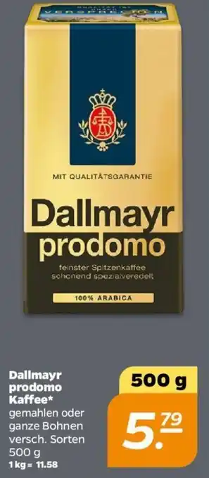 NETTO Dallmayr Prodomo Kaffee 500 g Angebot