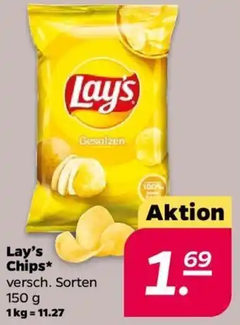 NETTO Lay's Chips 150 g Angebot