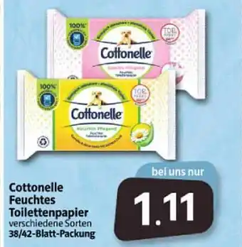 Markant Markt Cottonelle Feuchtes Toilettenpapier Angebot