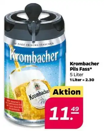 NETTO Krombacher Pils Fass 5 Liter Angebot