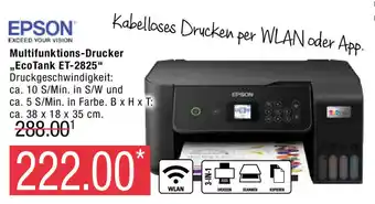 Marktkauf Epson Multifunktions-Drucker | EcoTank ET-2825 Angebot