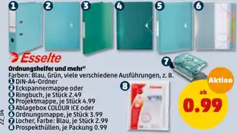 PENNY Esselte Ordnungshelfer und mehr Angebot