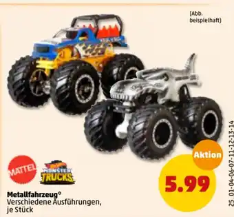 PENNY Matell Metallfahrzeug Angebot