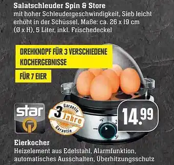 Scheck-in-Center Starq Eierkocher Angebot