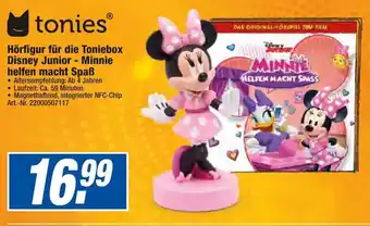 expert Techno Land tonies Hörfigur für die Toniebox Disney Junior - Minnie helfen macht Spaß Angebot