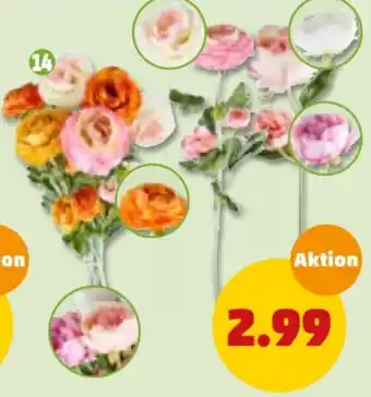 PENNY Künstliche Frühlingsblumen Angebot