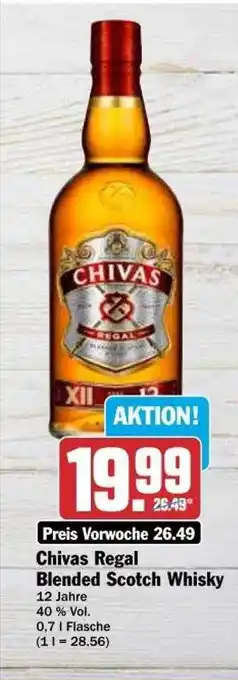 dodenhof Chivas Regal Blended Scotch Whisky Angebot