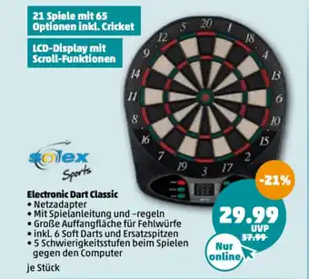 PENNY Solex sports Electronic Dart Classic Angebot