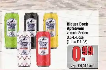 alldrink Blauer Bock Apfelwein Angebot